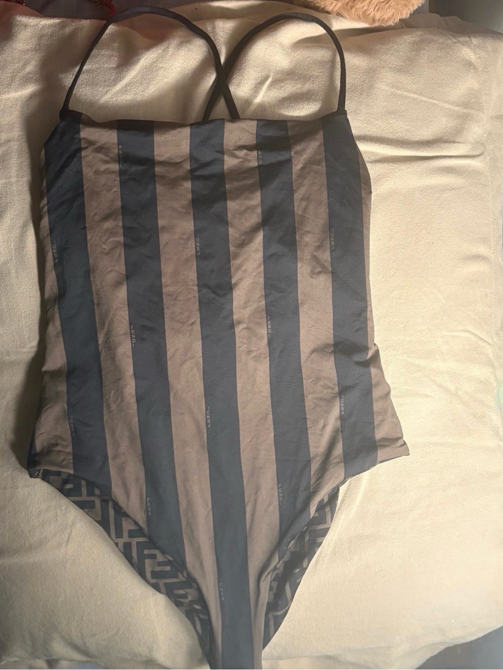 Authentic Fendi bathing suit (reversible)